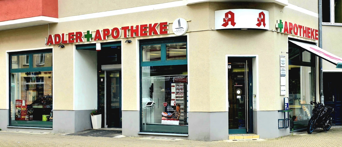 Foto_Adler_Apotheke_Adlershof Aussen-Foto der Adler Apotheke Adlershof